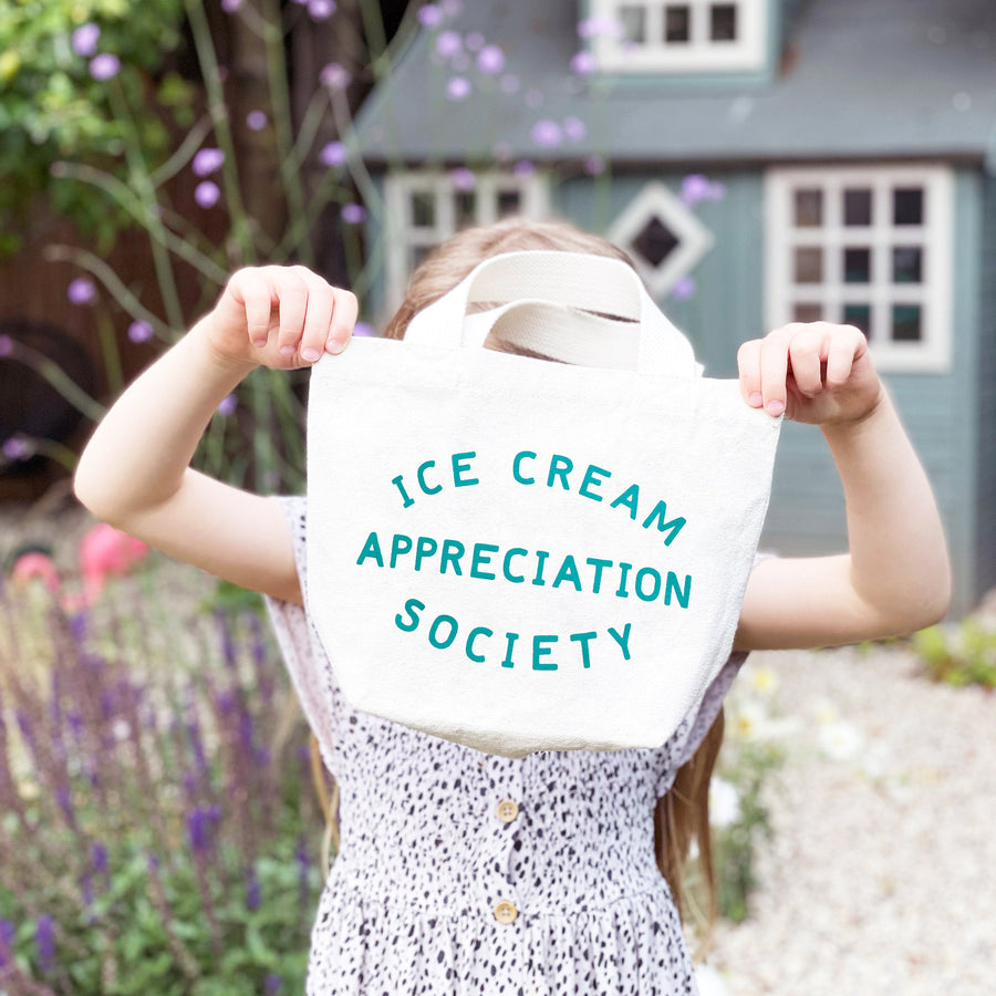 Ice Cream Appreciation Society - Little Canvas Bag