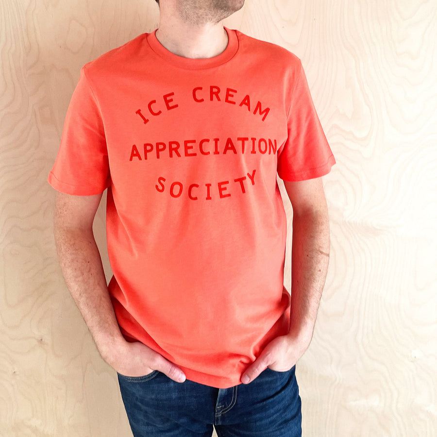 Ice Cream Appreciation Society - Organic Cotton Unisex T-Shirt