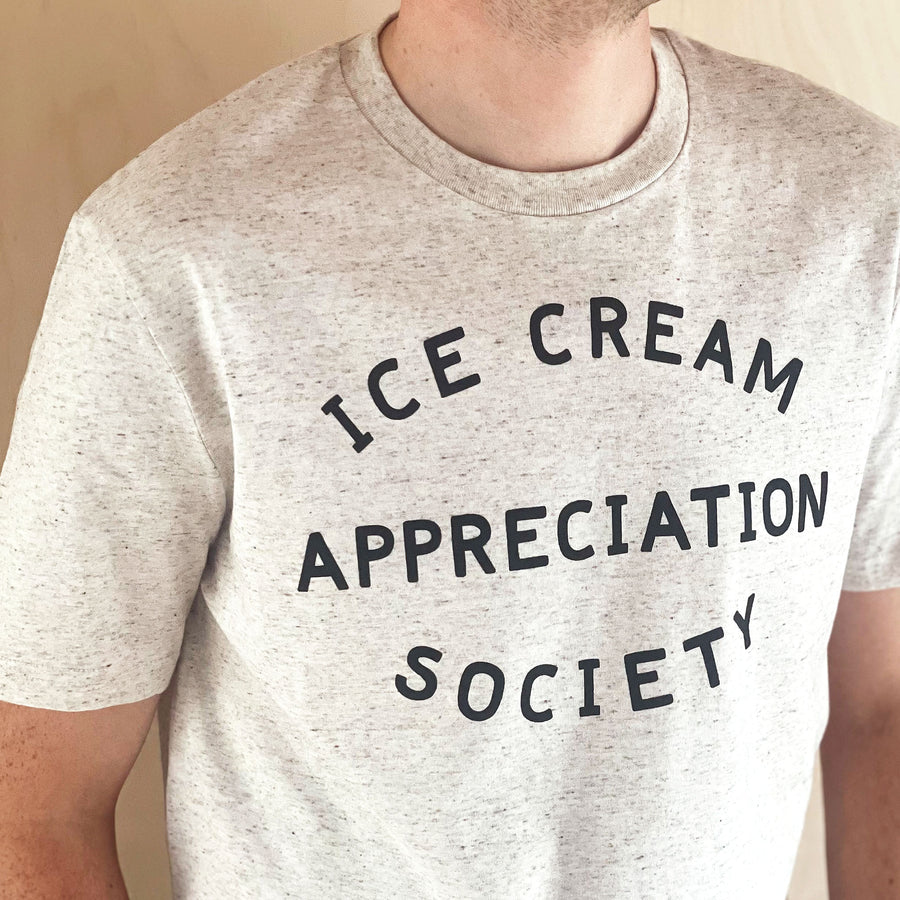 Ice Cream Appreciation Society - Unisex T-Shirt - Cookies & Cream