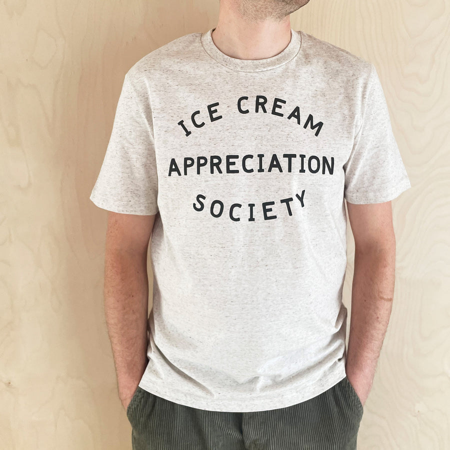 Ice Cream Appreciation Society - Unisex T-Shirt - Cookies & Cream