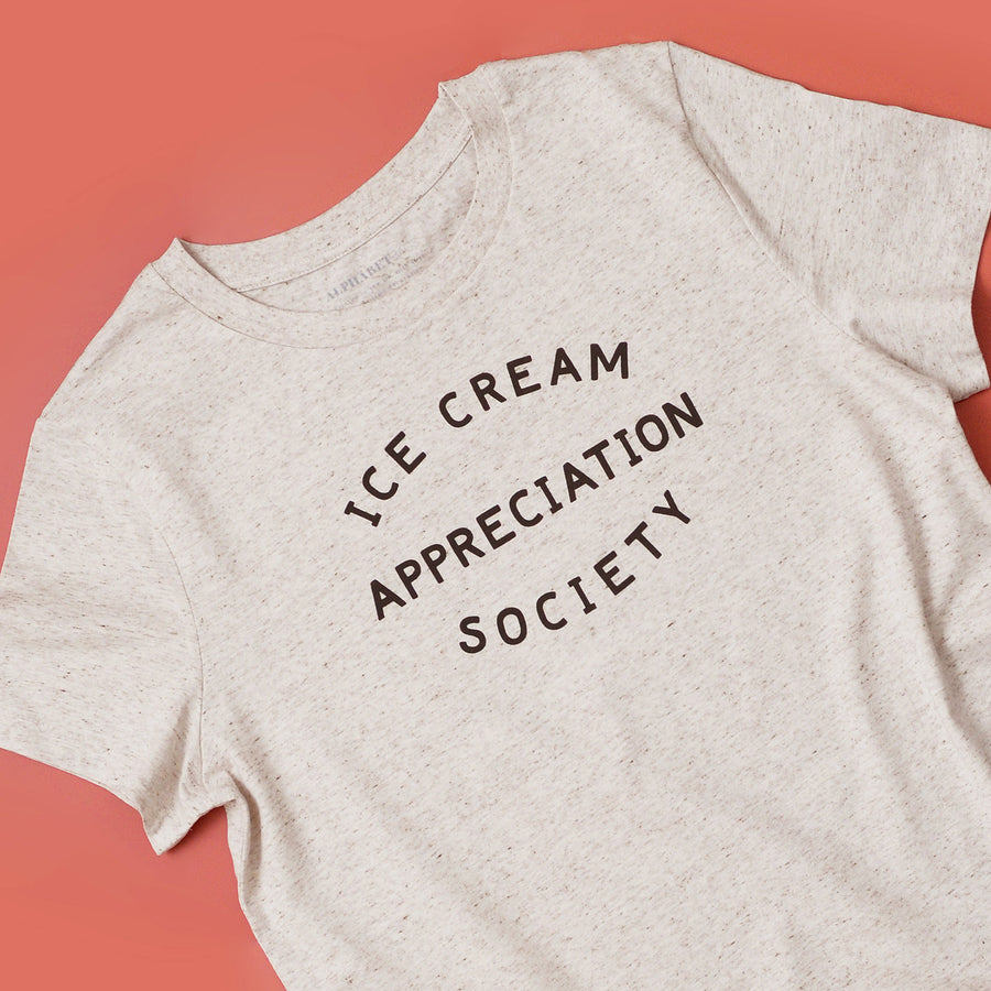 Ice Cream Appreciation Society - Women's T-Shirt - Cookies & Cream