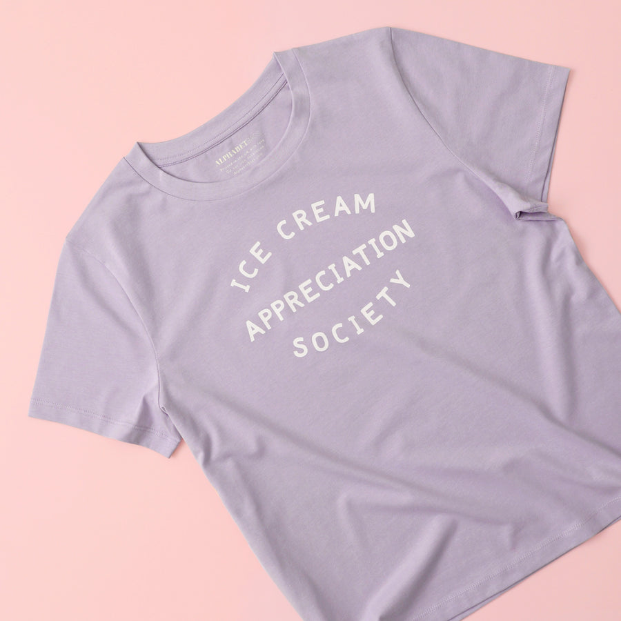 Ice Cream Appreciation Society - Women's T-Shirt - Lavender