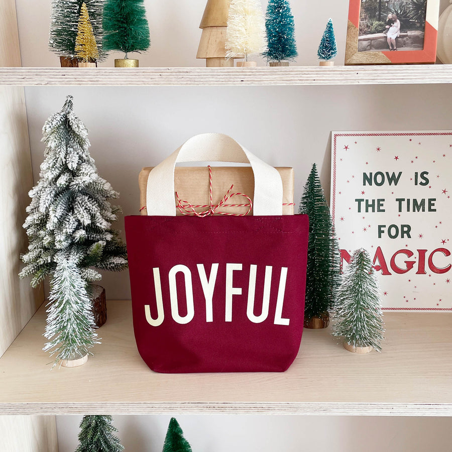 SECONDS - Joyful - Little Burgundy Bag