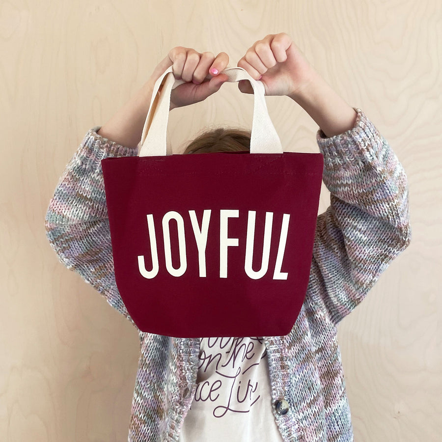 SECONDS - Joyful - Little Burgundy Bag