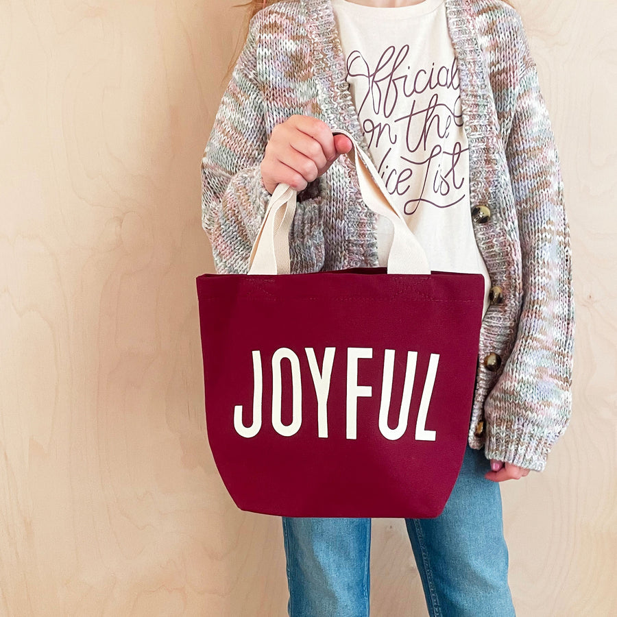 SECONDS - Joyful - Little Burgundy Bag