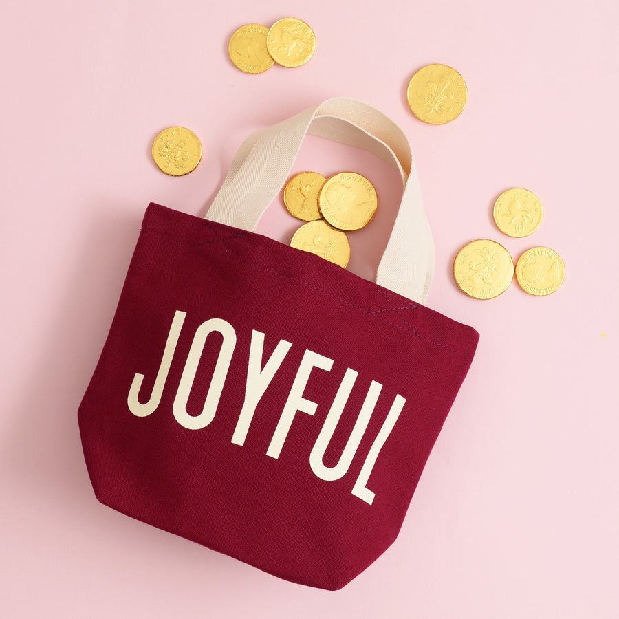 SECONDS - Joyful - Little Burgundy Bag