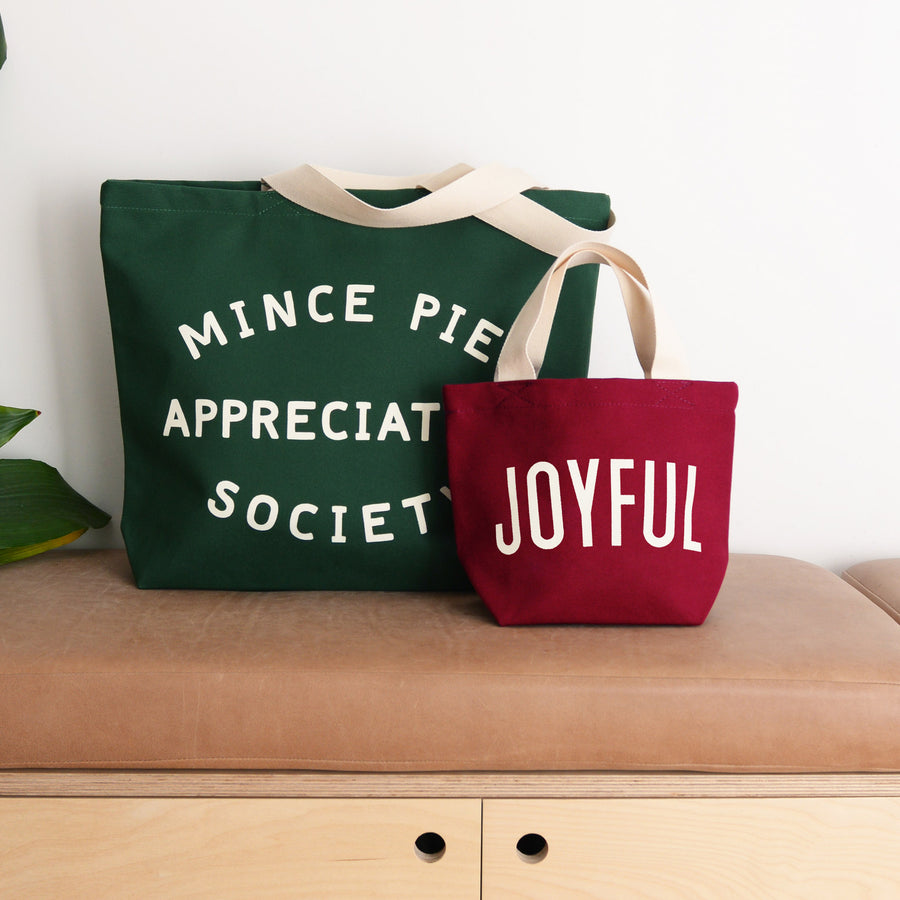 Joyful - Little Burgundy Bag