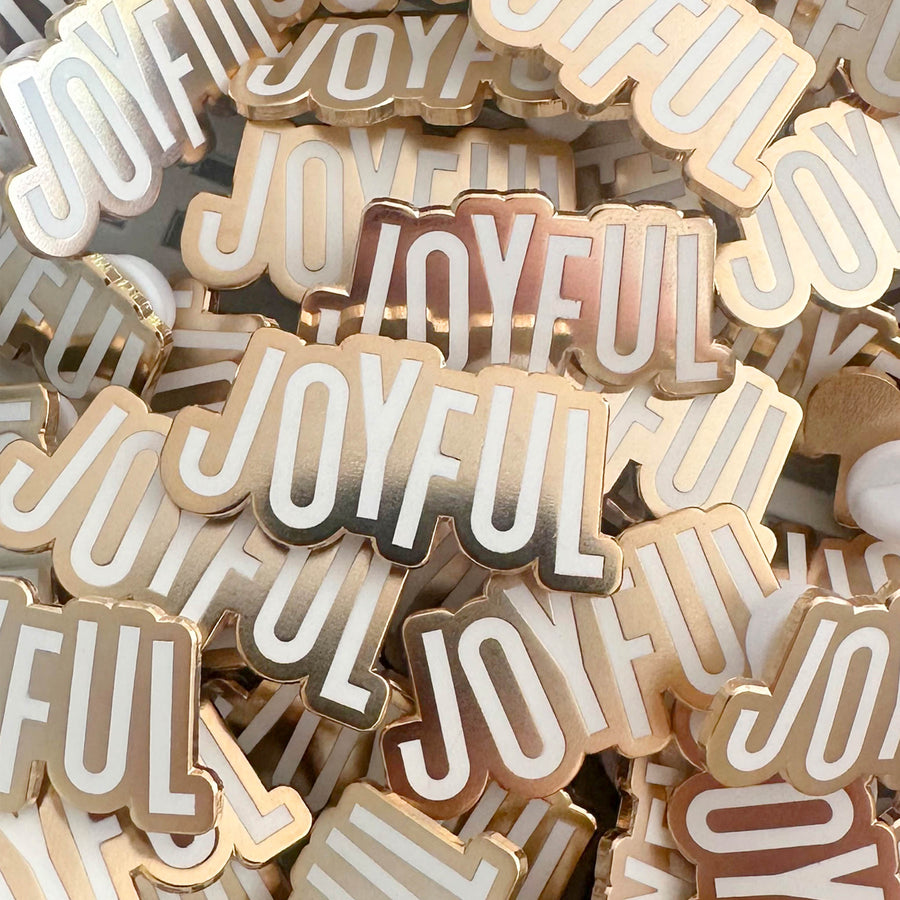 Joyful - Enamel Pin