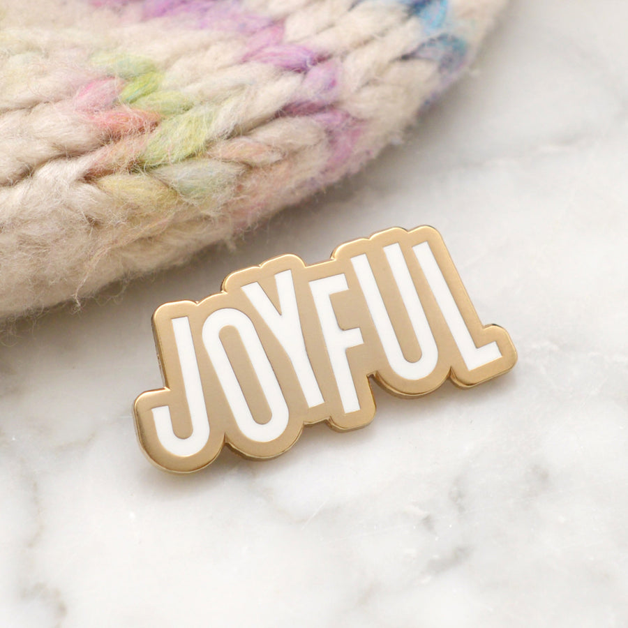 Joyful - Enamel Pin