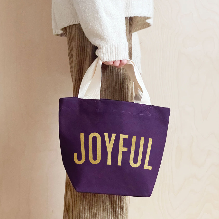 Joyful - Plum Little Bag