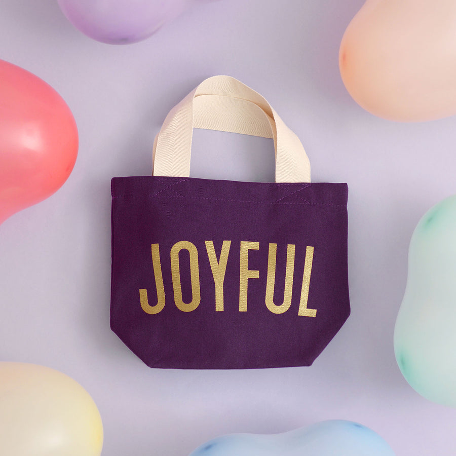 Joyful - Plum Little Bag