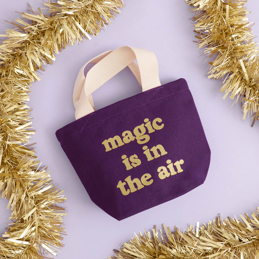 Magic is in the Air - Plum Little Bag