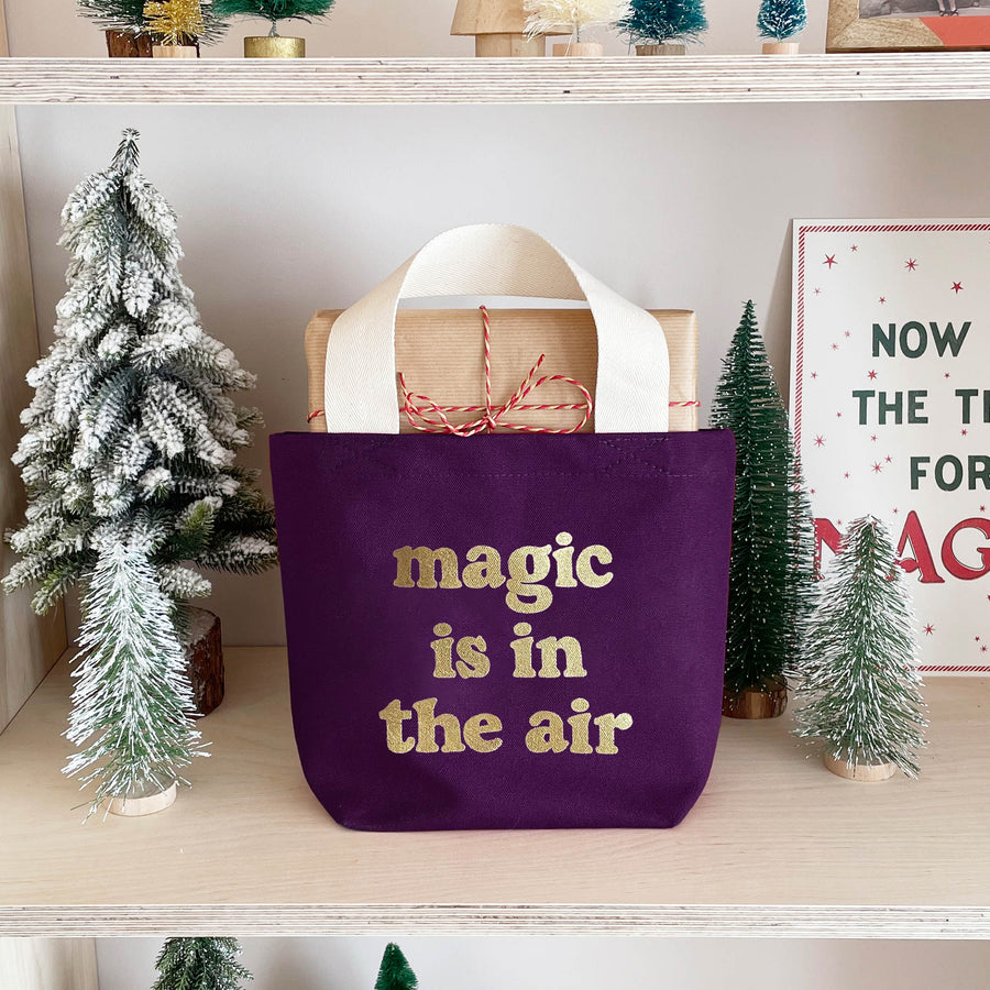 Magic is in the Air - Plum Little Bag