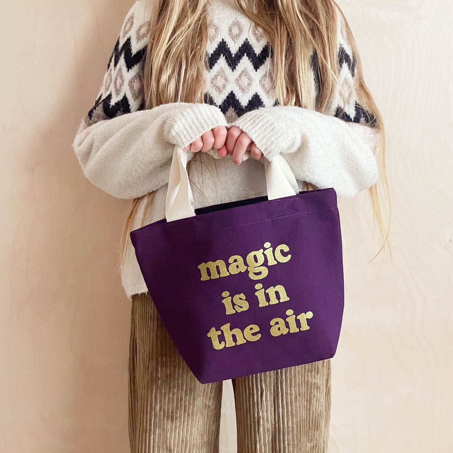 Magic is in the Air - Plum Little Bag