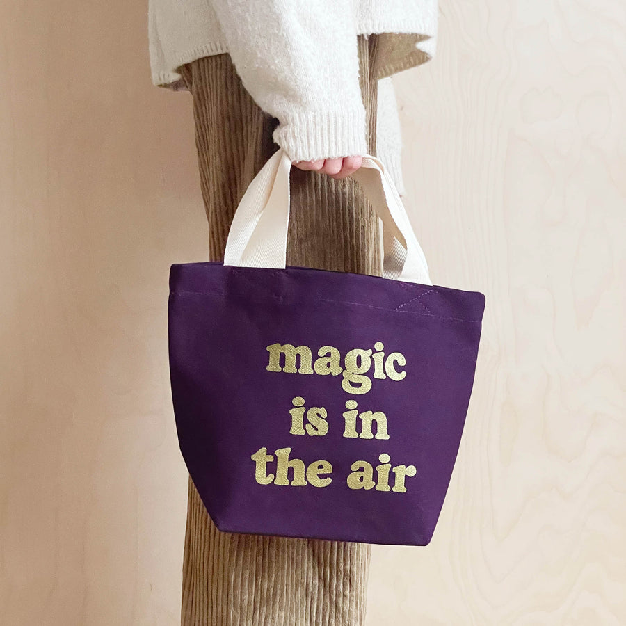 Magic is in the Air - Plum Little Bag