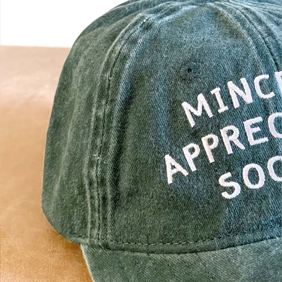 Mince Pie Appreciation Society - Cotton Baseball Cap