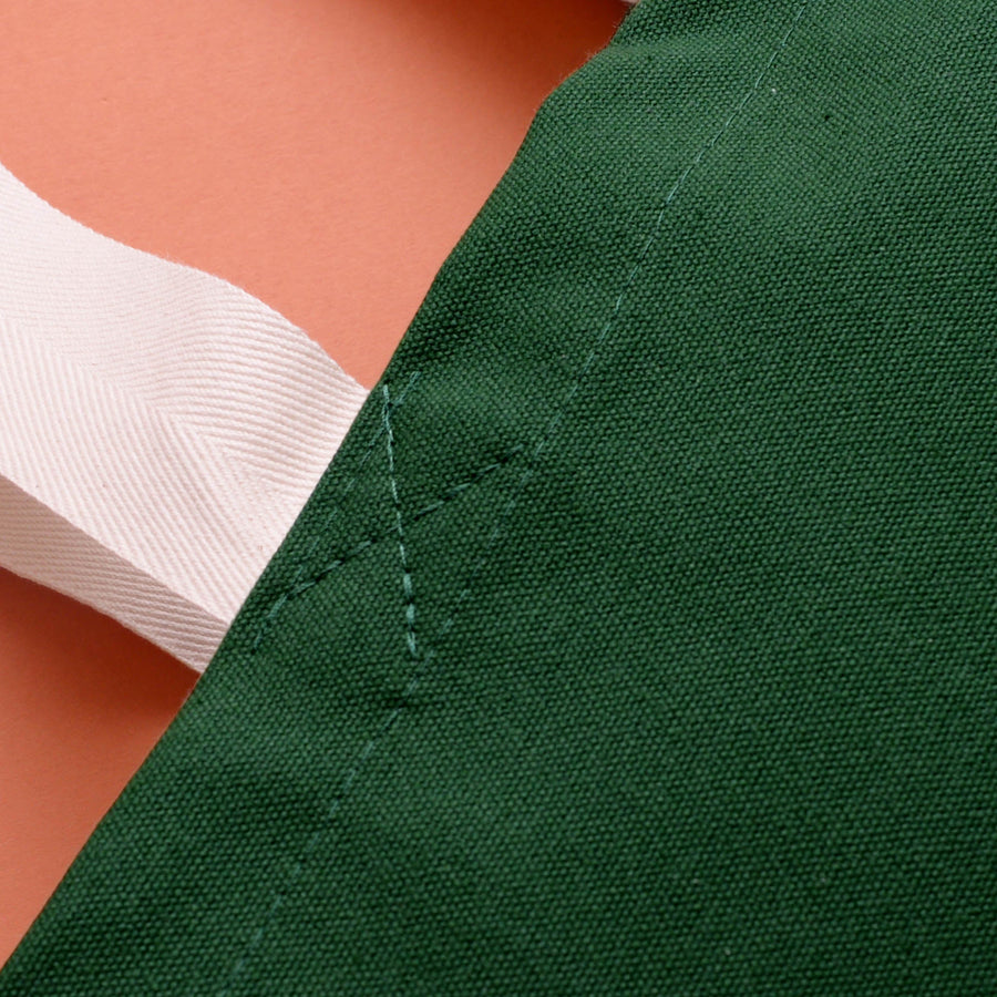 SECONDS - Mince Pie Appreciation Society - Forest Green Canvas Tote Bag