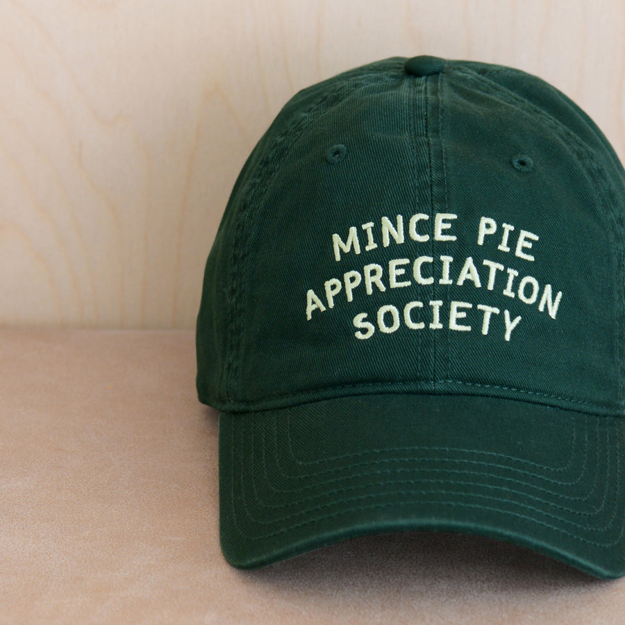 Mince Pie Appreciation Society - Cotton Baseball Cap