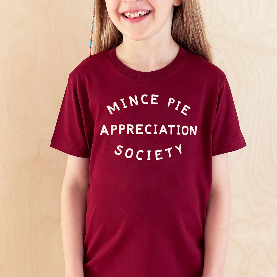 Mince Pie Appreciation Society - Kid's T-Shirt