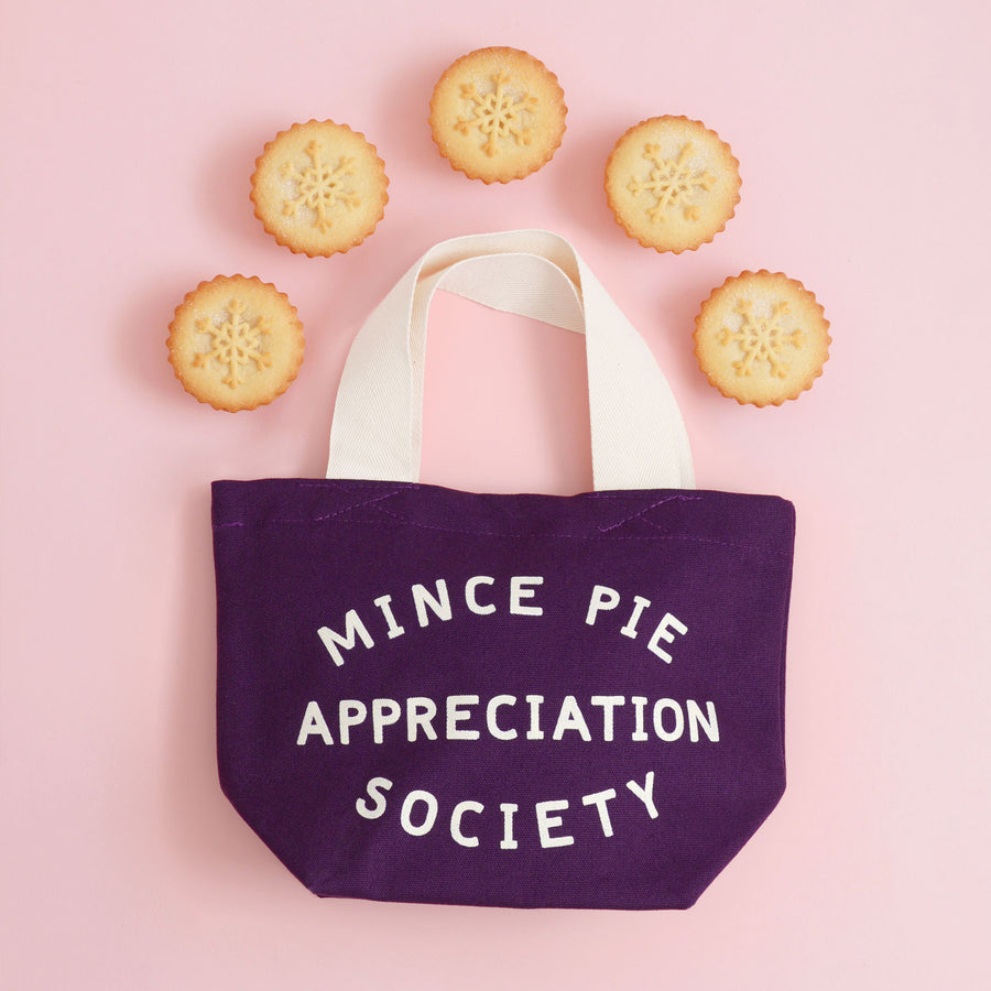 Mince Pie Appreciation Society - Plum Little Bag