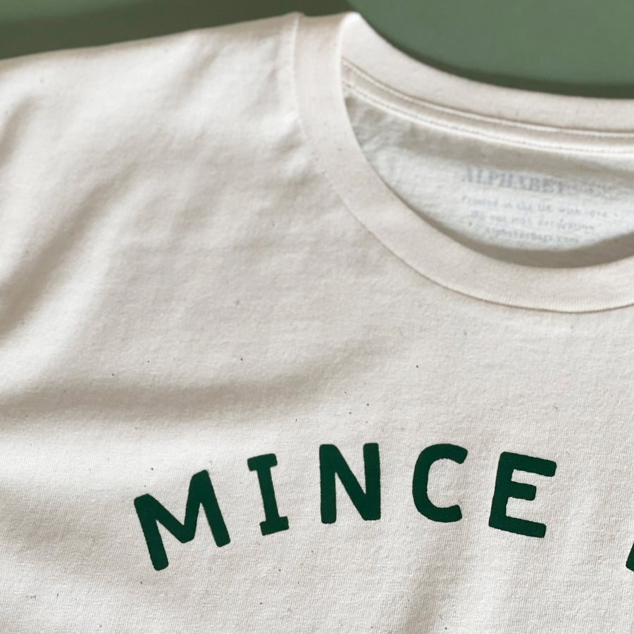 Mince Pie Appreciation Society - Unisex T-Shirt - Natural Fleck