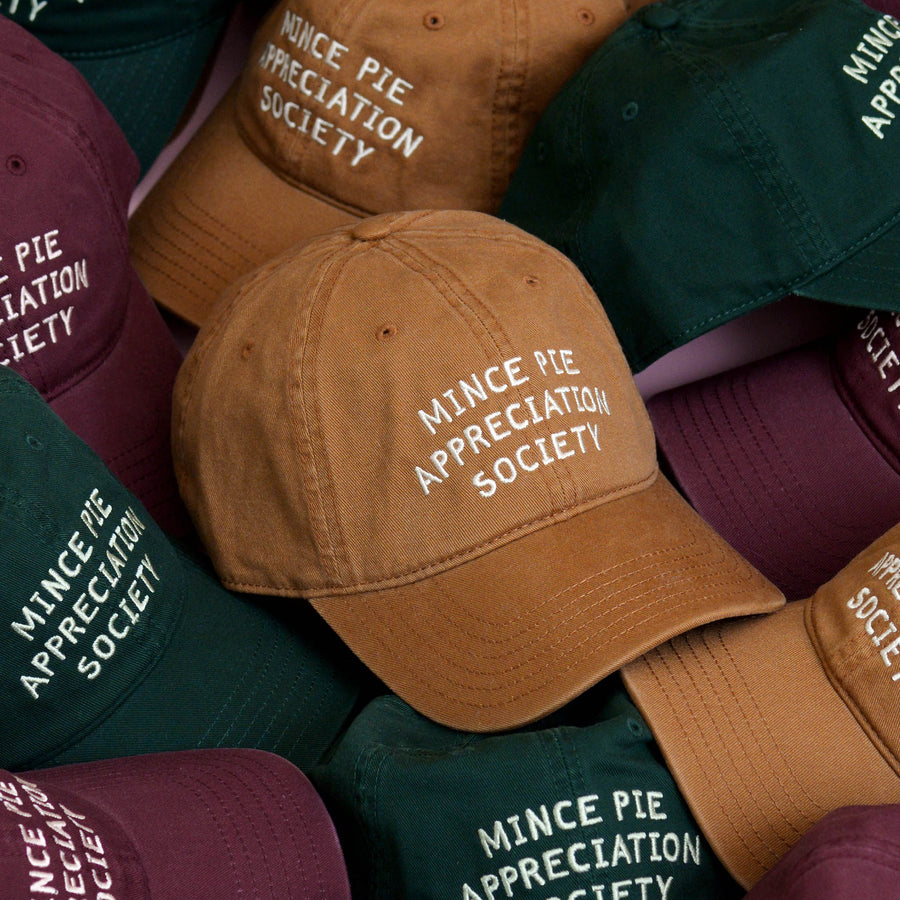 Mince Pie Appreciation Society - Cotton Baseball Cap