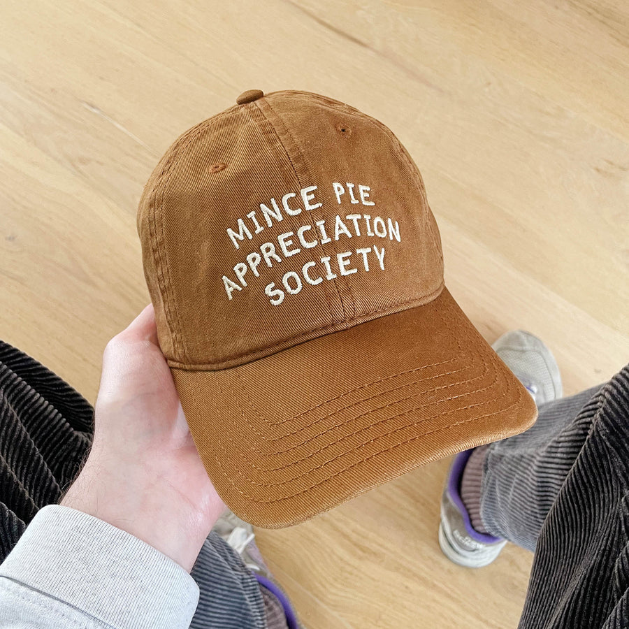 Mince Pie Appreciation Society - Cotton Baseball Cap