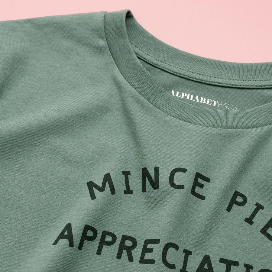 Mince Pie Appreciation Society - Organic Cotton Women's T-Shirt