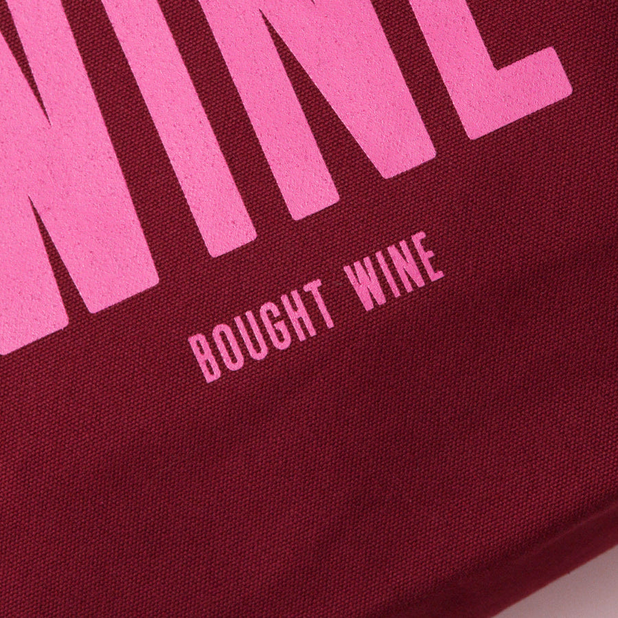 Mulled Wine (Bought Wine) - Burgundy Tote Bag