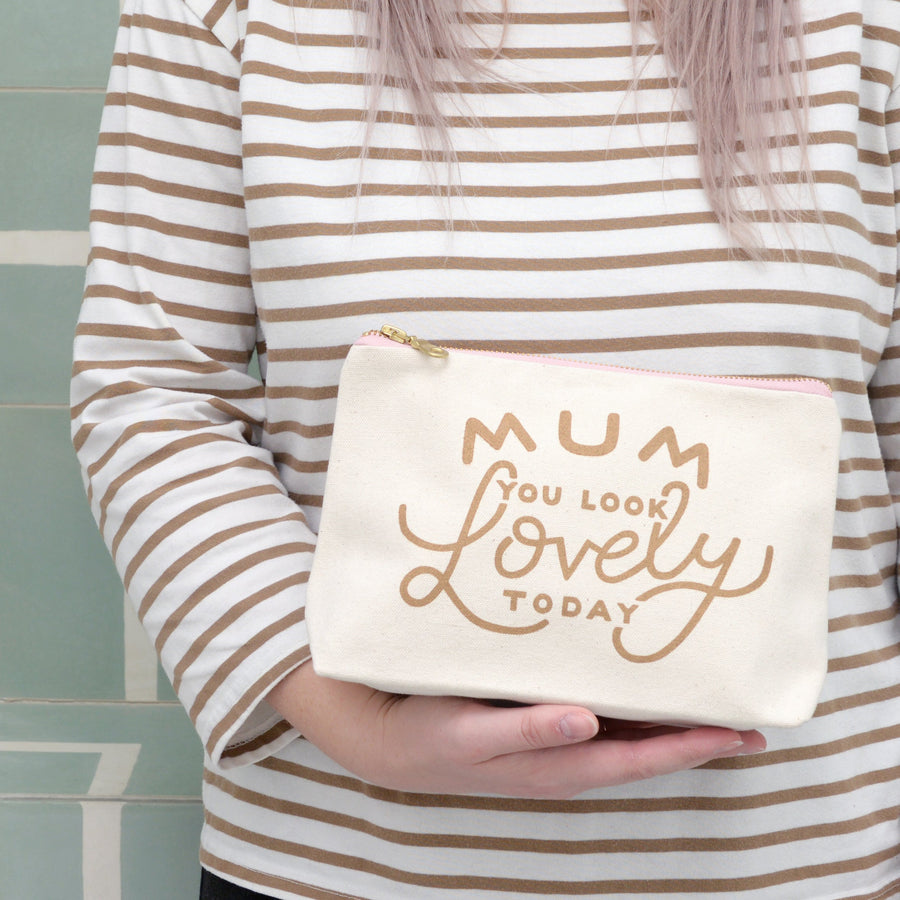 SECONDS - Mum, You Look Lovely Today - Makeup Bag