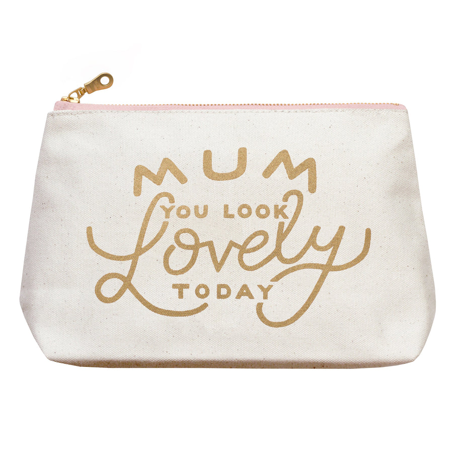 SECONDS - Mum, You Look Lovely Today - Makeup Bag