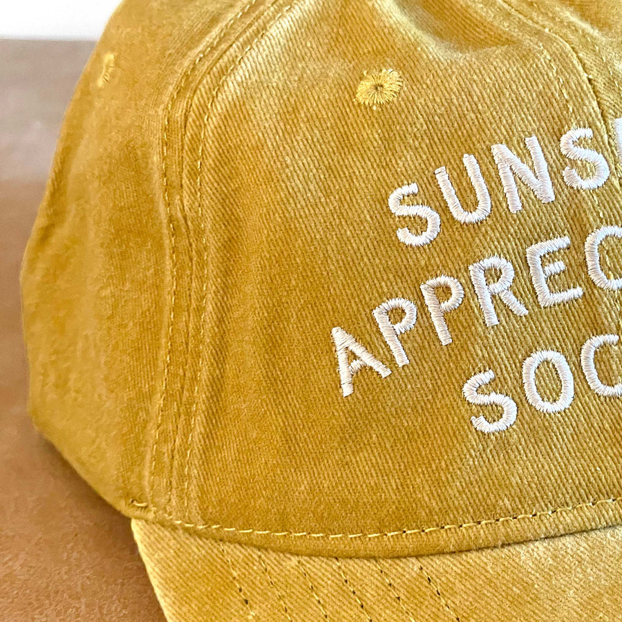 Sunshine Appreciation Society - Cotton Baseball Cap