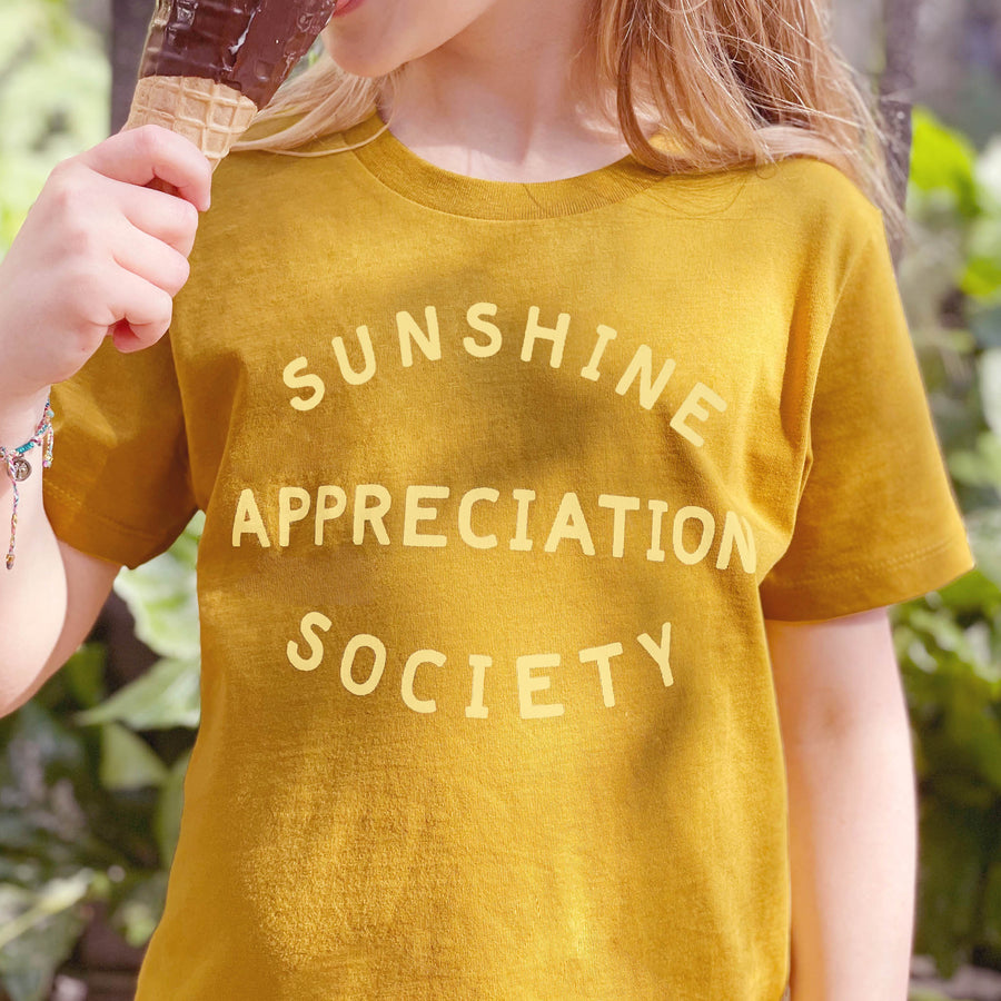 Sunshine Appreciation Society - Kid's T-shirt