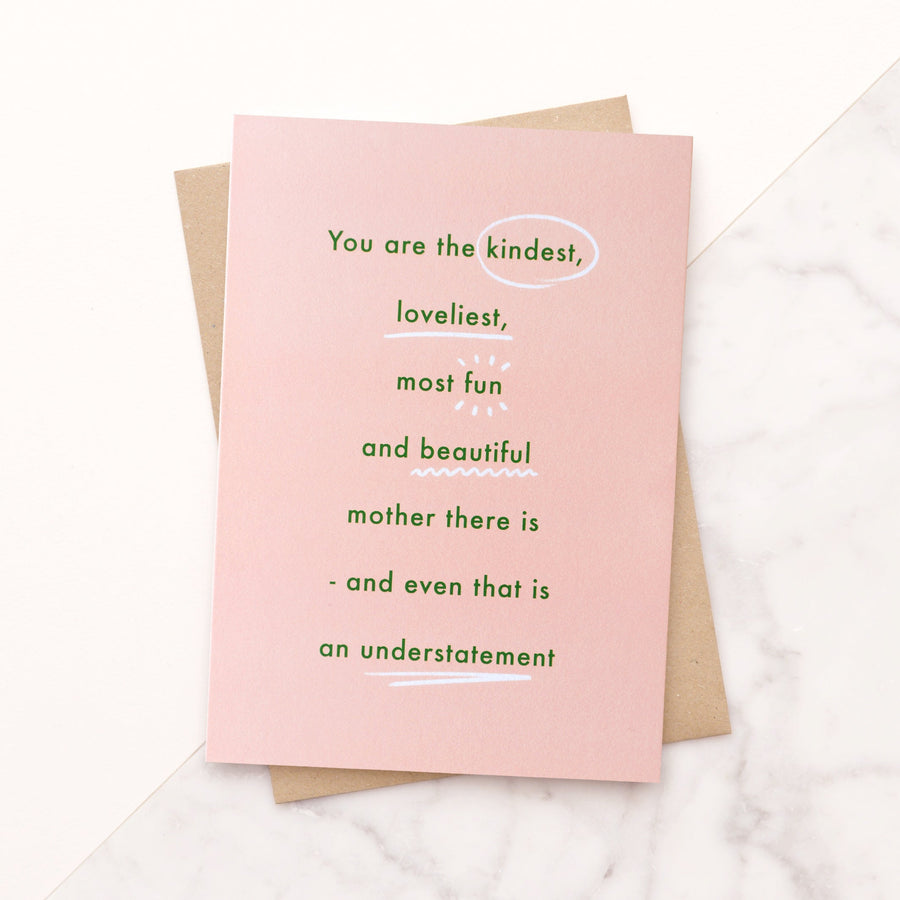 SECONDS - The Kindest Mother - Greeting Card