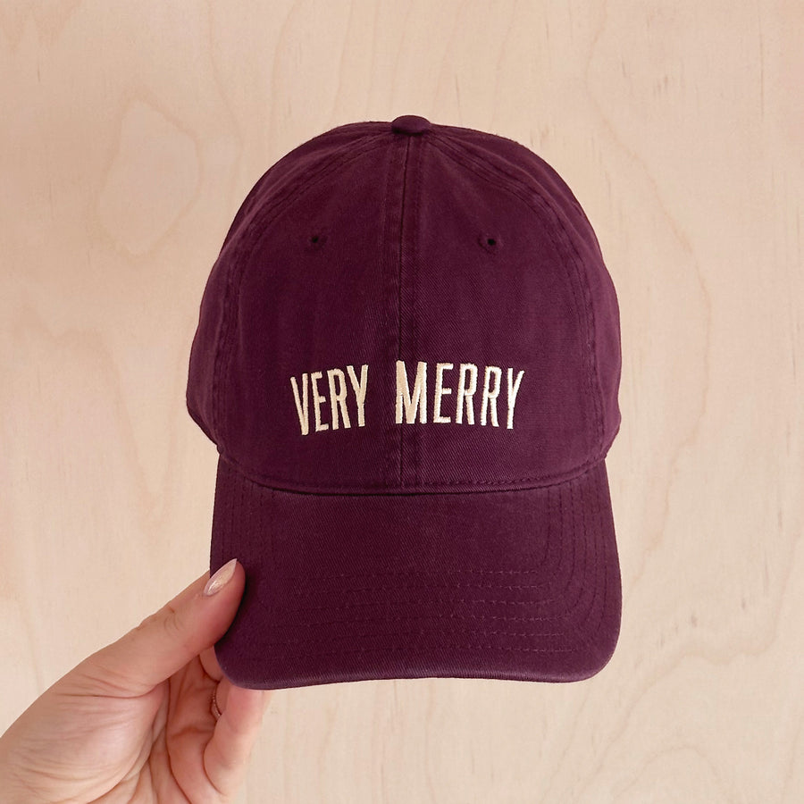 Very Merry - Cotton Baseball Cap