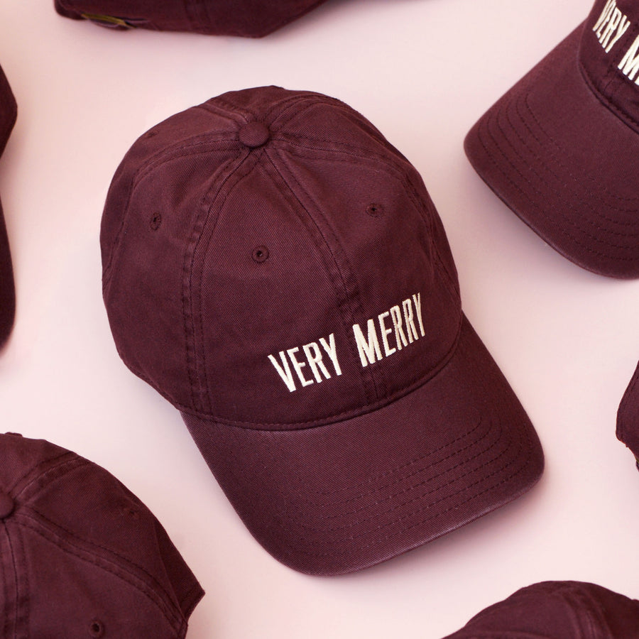Very Merry - Cotton Baseball Cap