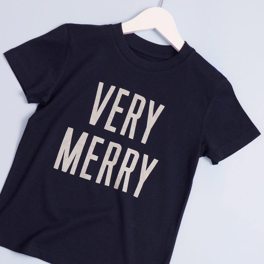 Very Merry - Organic Cotton Kid's T-shirt