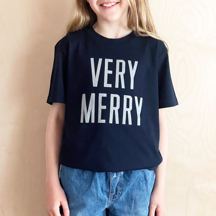 Very Merry - Organic Cotton Kid's T-shirt