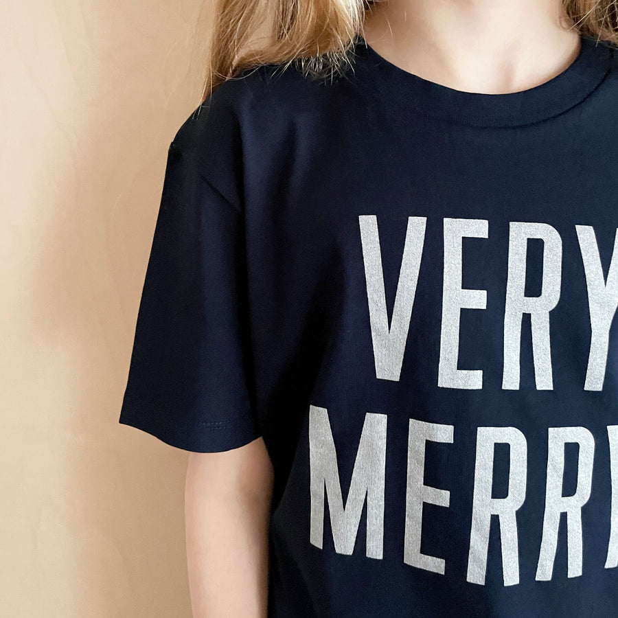 Very Merry - Organic Cotton Kid's T-shirt