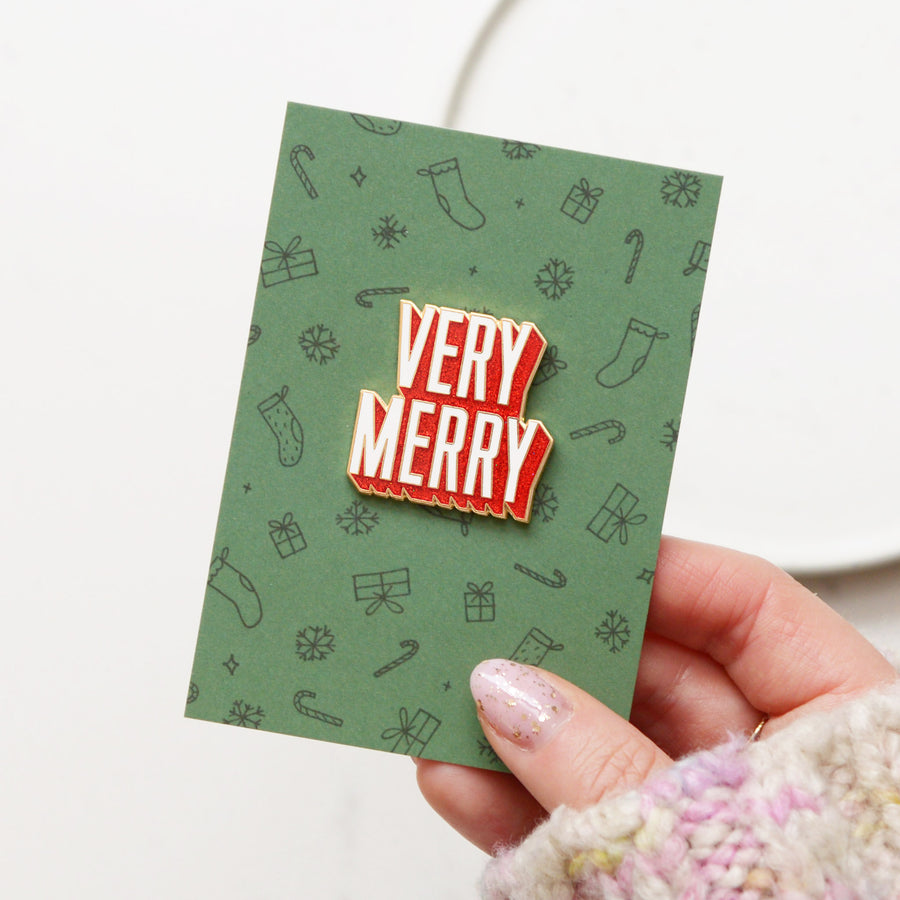 Very Merry - Enamel Pin