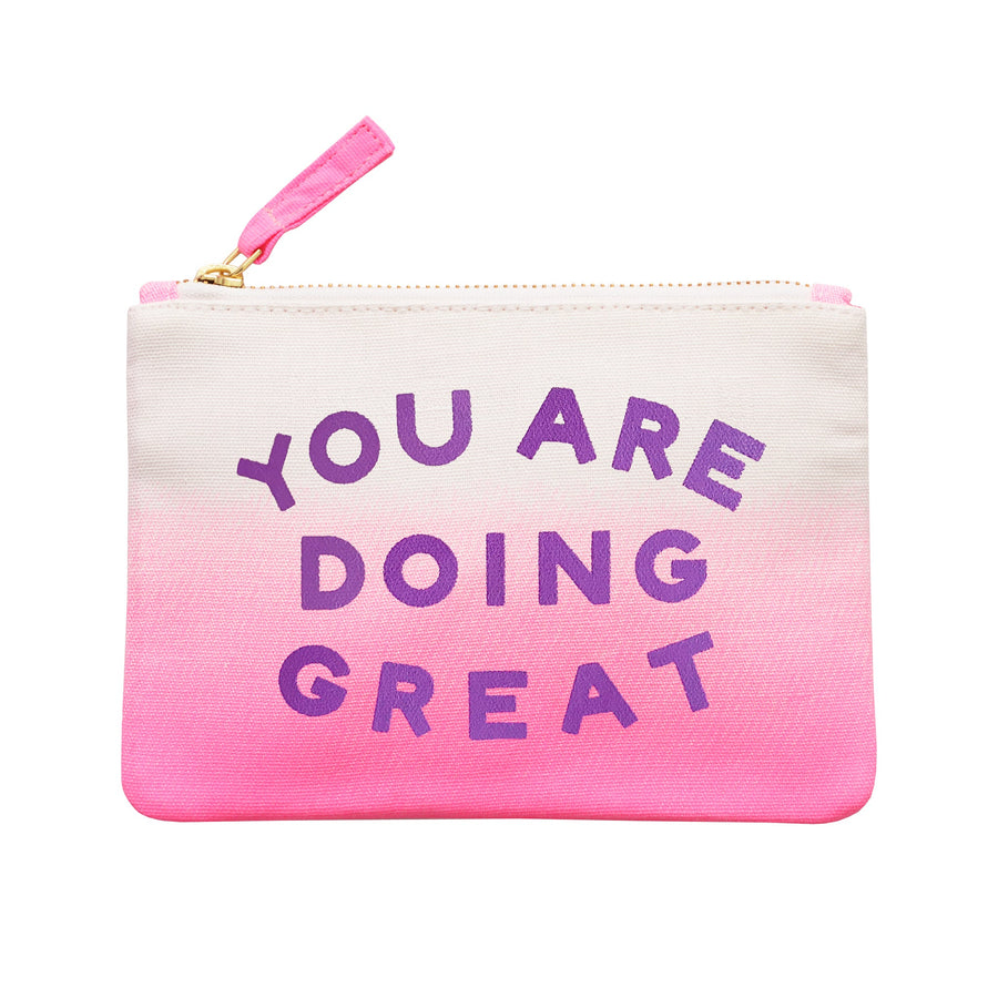 SECONDS - You Are Doing Great - Ombre Pouch