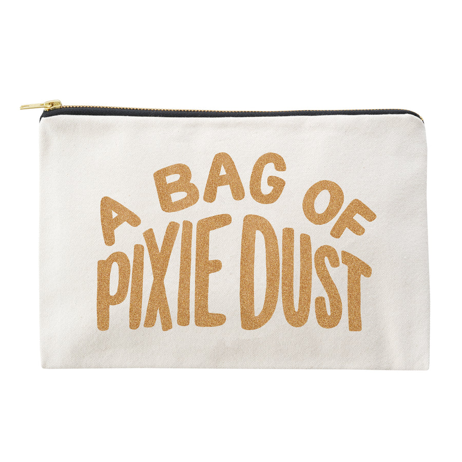 A Bag Of Pixie Dust - Large Canvas Pouch