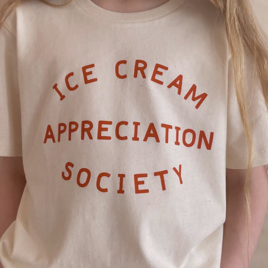 Ice Cream Appreciation Society - Kid's T-shirt - Blueberry