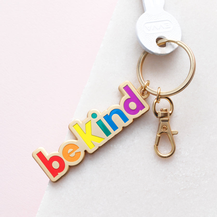 Be Kind - Enamel Keyring