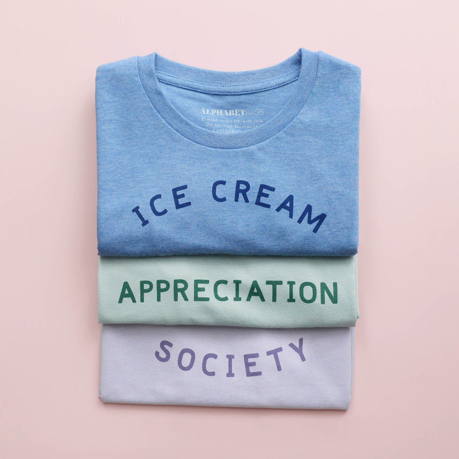 Ice Cream Appreciation Society - Women's Fitted T-Shirt - Lilac