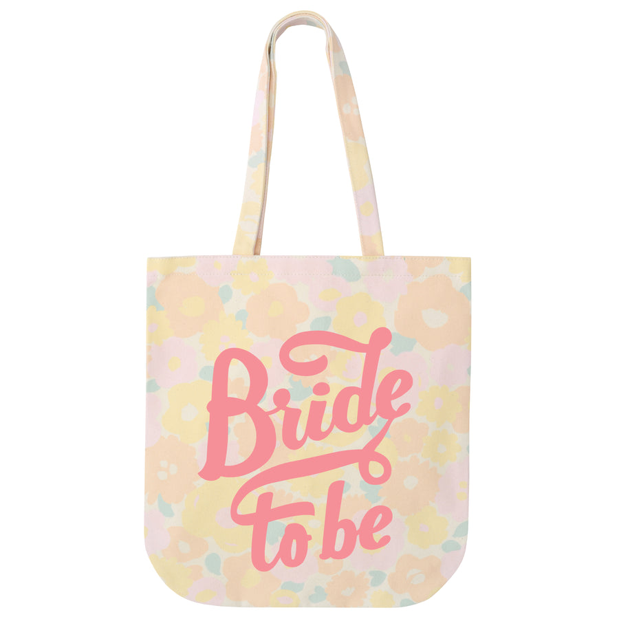 Bride To Be - Floral Print Wedding Bag