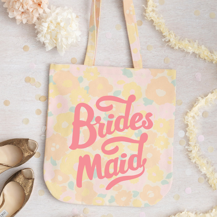 Bridesmaid - Floral Print Wedding Bag