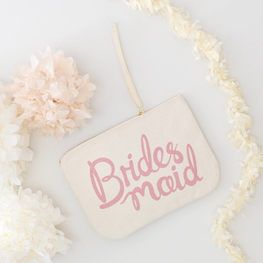SECONDS - Bridesmaid - Wedding Pouch