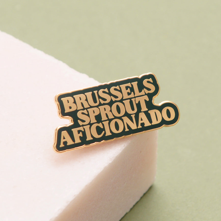 Brussels Sprout Aficionado - Enamel Pin