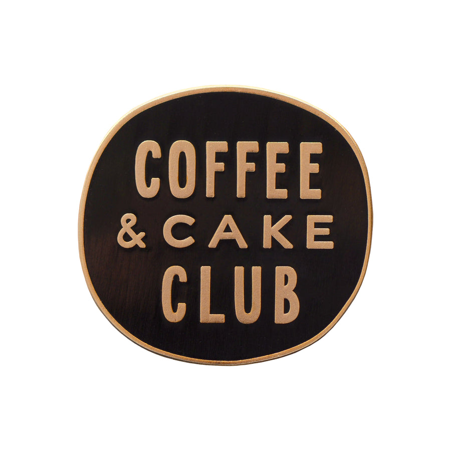 Coffee & Cake Club - Enamel Pin